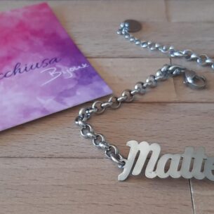 Bracciale con nome personalizzato