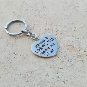 Portachiavi in acciaio inox