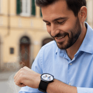 Orologio Personalizzato Nero