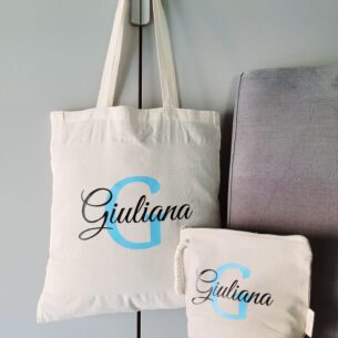 completo shopper e pochette