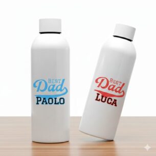 Borraccia 750 ml  in acciaio